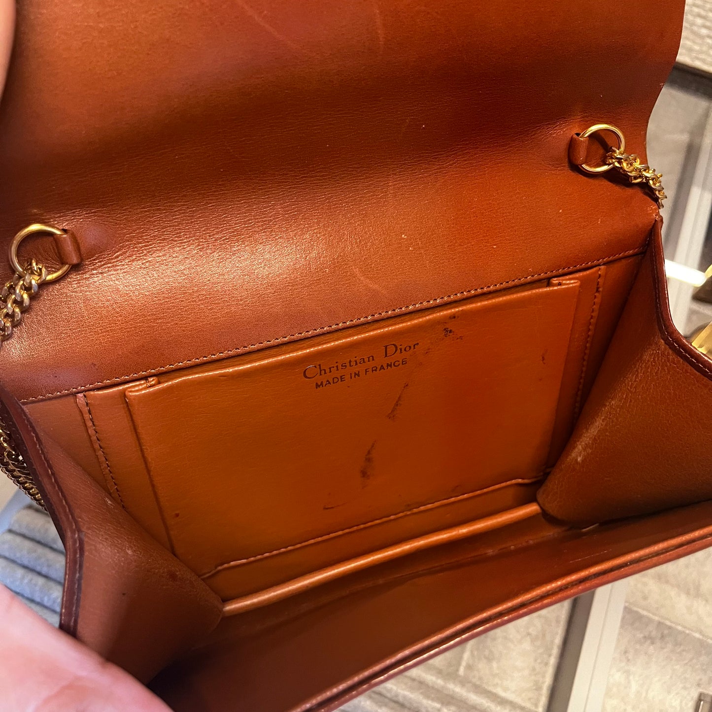 Christian Dior Chain Mini Crossbody