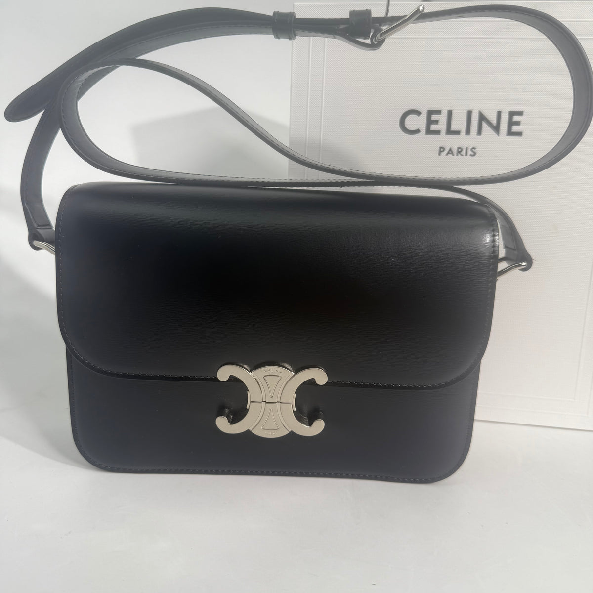 Celine Triomphe Crossbody SHW