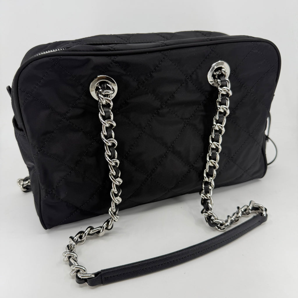 Prada Chain Quilted Tote