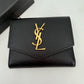 Yves Saint Laurent Bifold Caviar Wallet