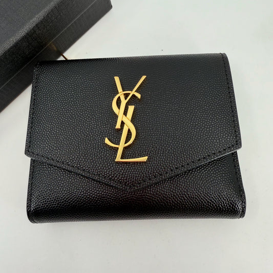 Yves Saint Laurent Bifold Caviar Wallet