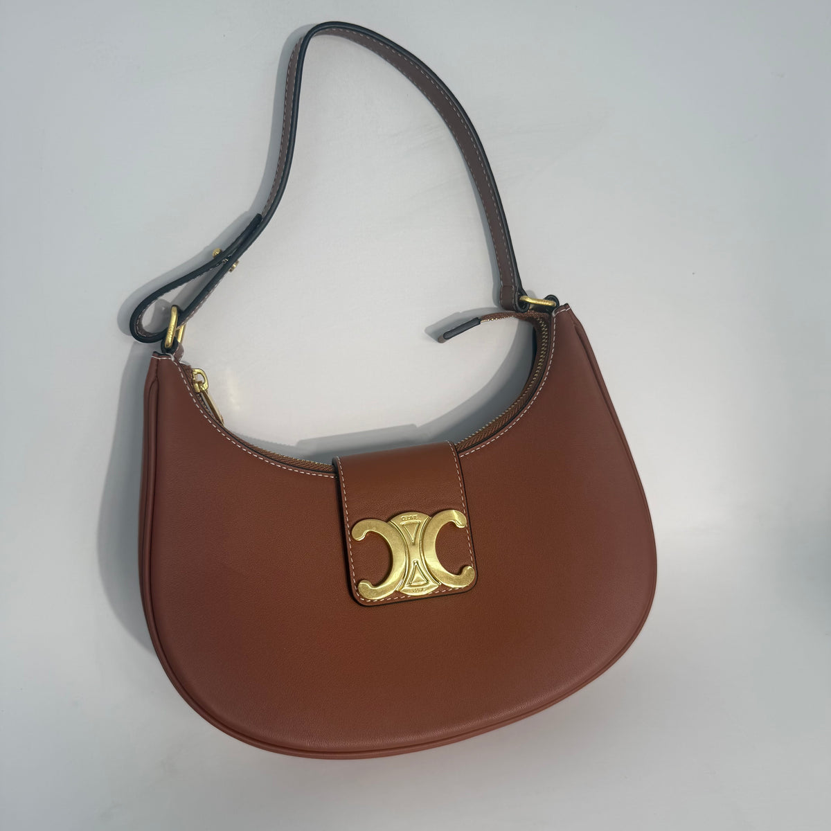Celine Baguette Brown