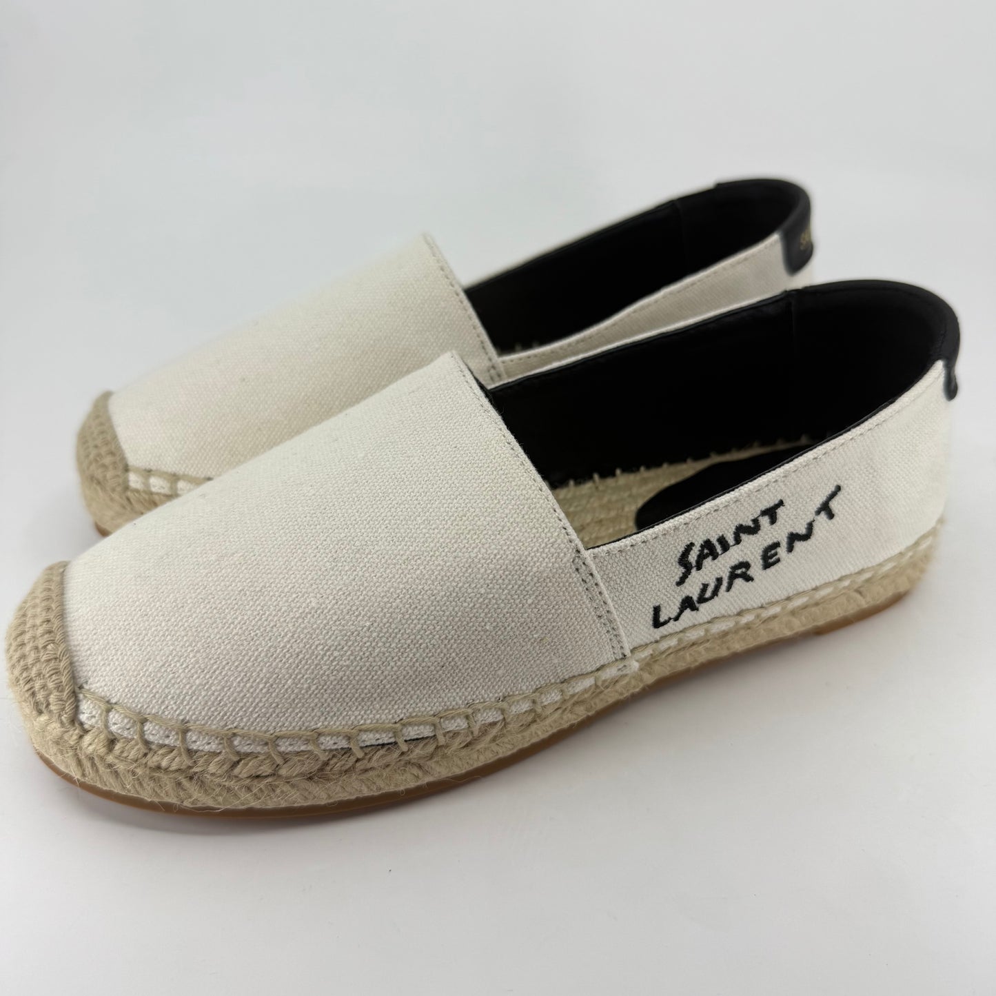 Yves Saint Lauren Espadrille (White)