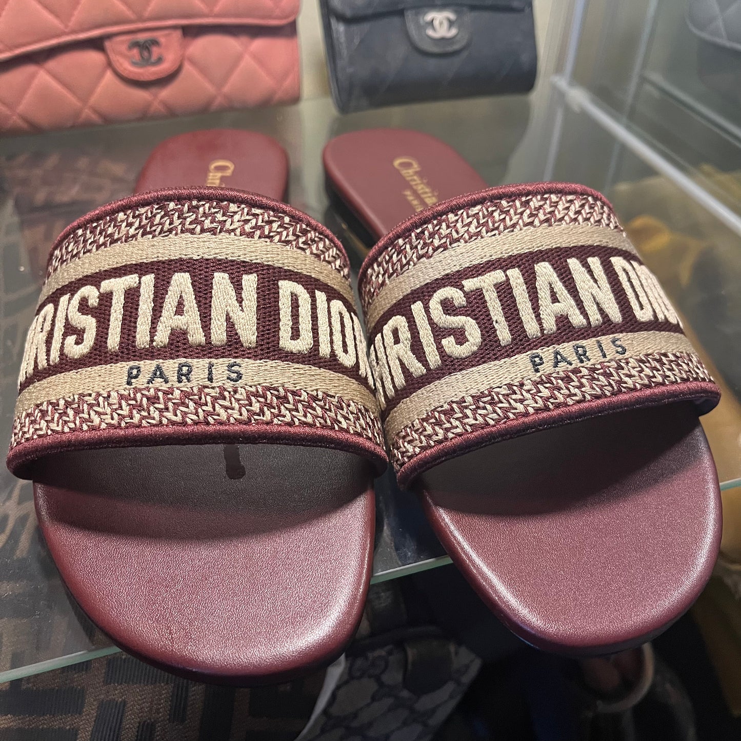 Christian Dior Dway Maroon