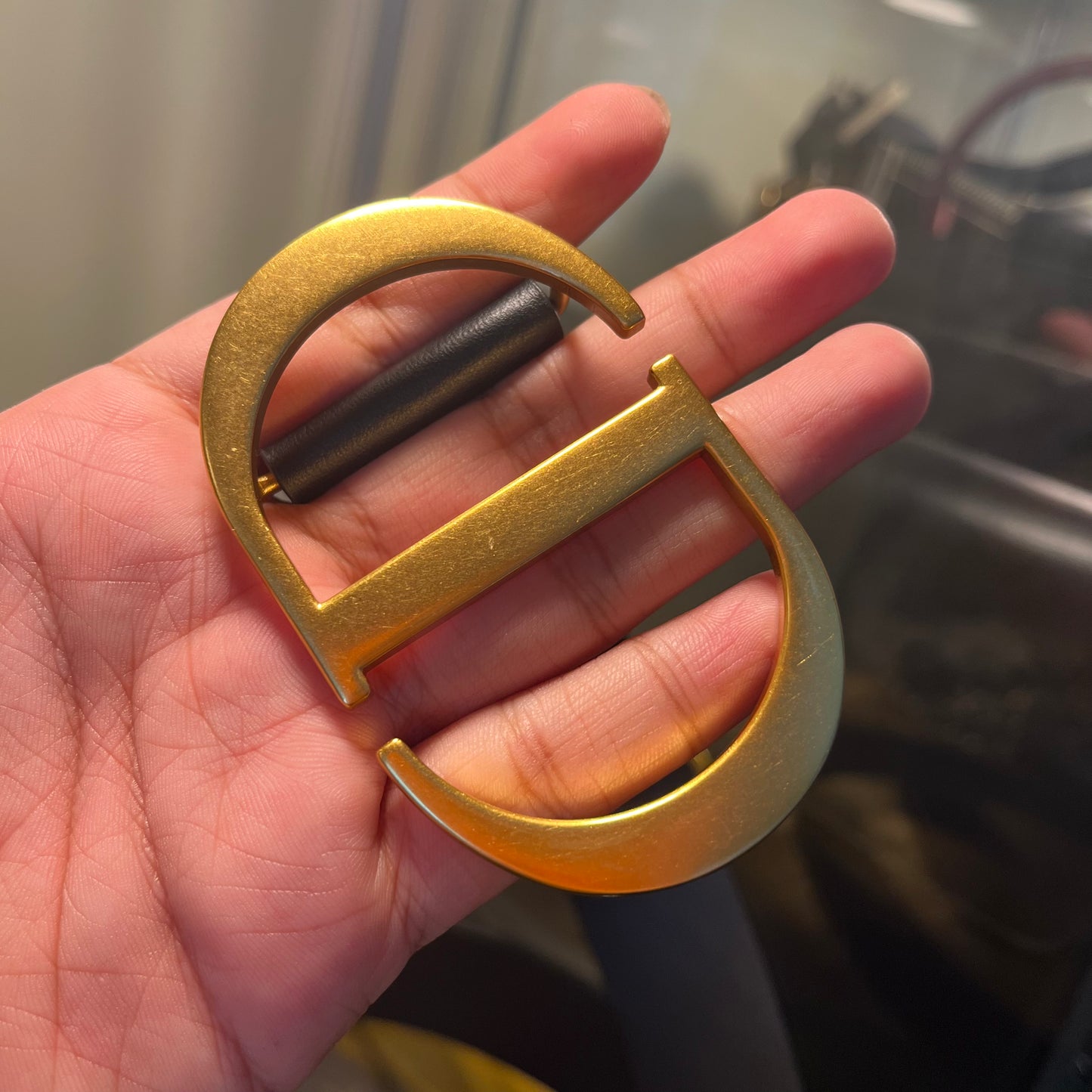 Christian Dior Belt "CD" (4cm)