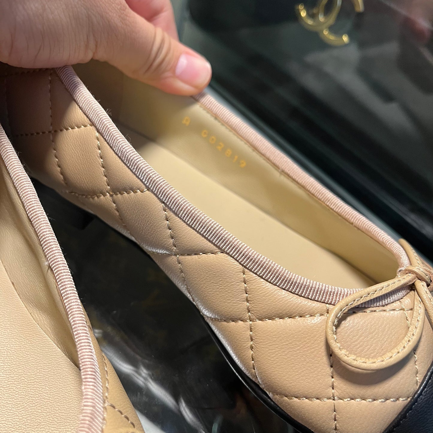 Chanel Ballet Quilted Flats 36