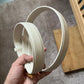 Celine Triomphe Belt White