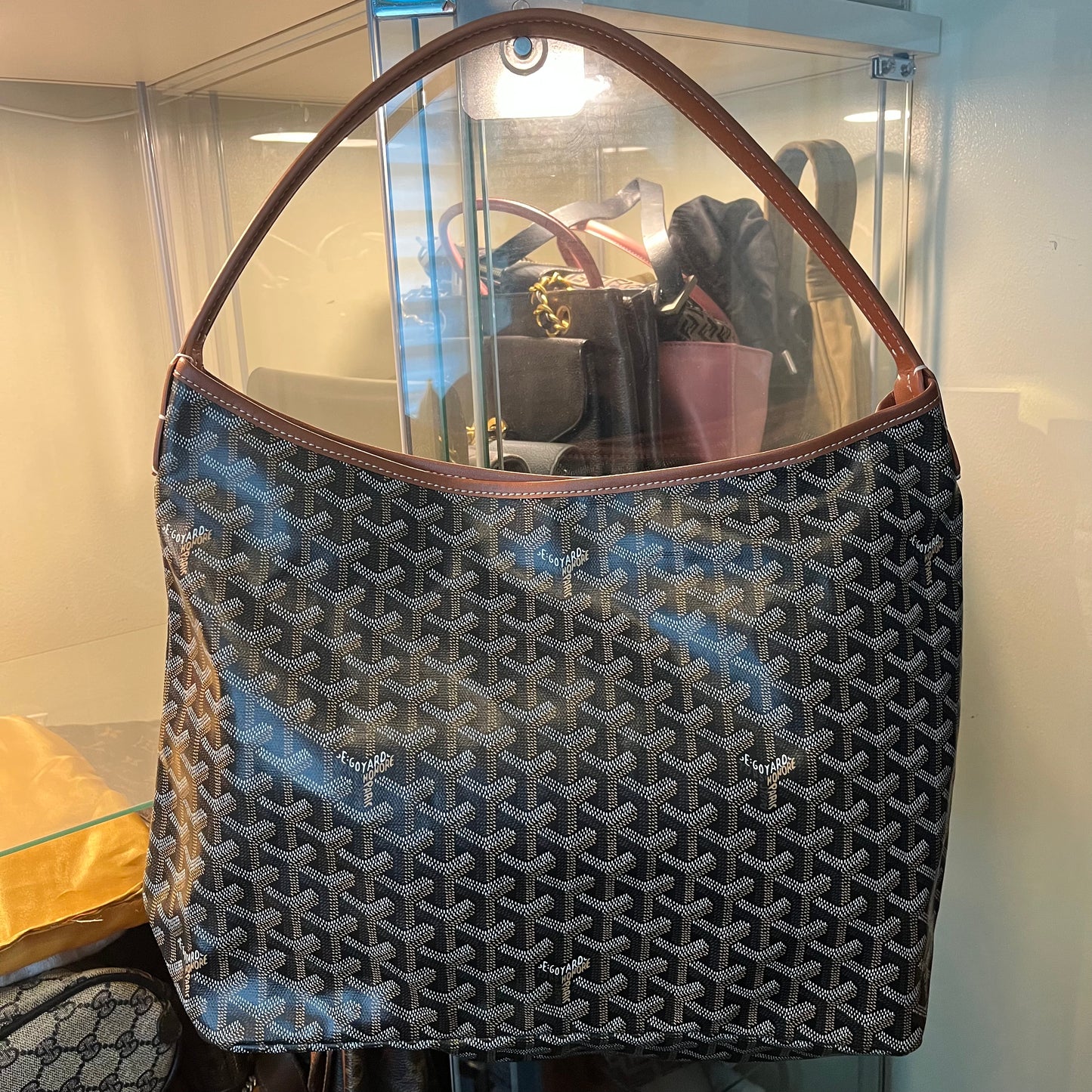 Goyard Hobo Brown