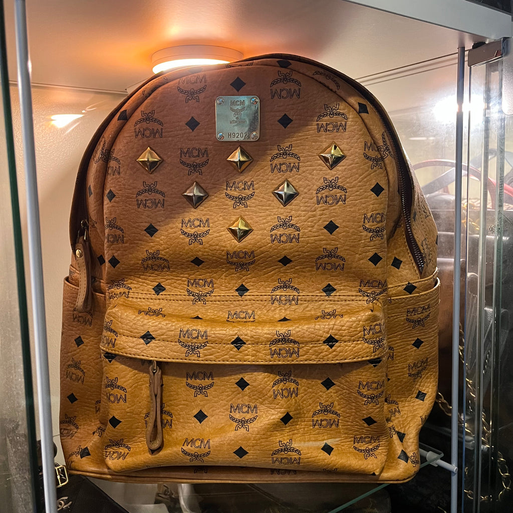 MCM Studded Backpack