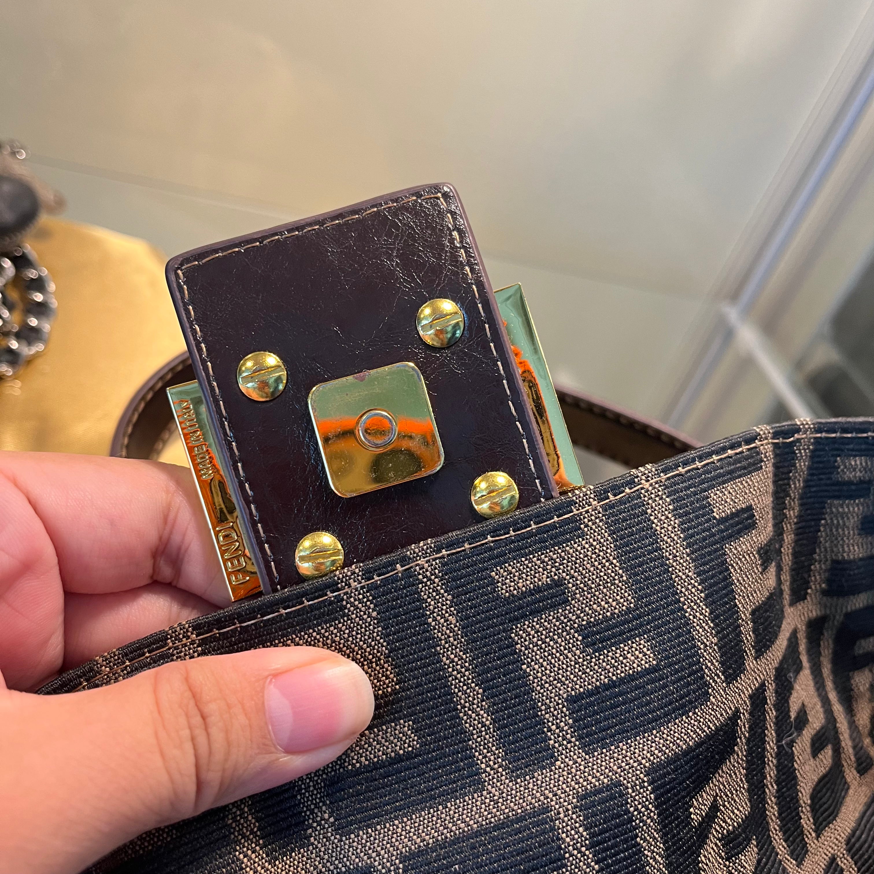 Fendi Zucca Baguette