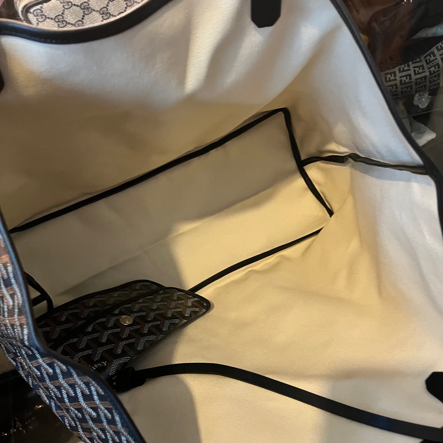 Goyard St Louis GM Black/Brown