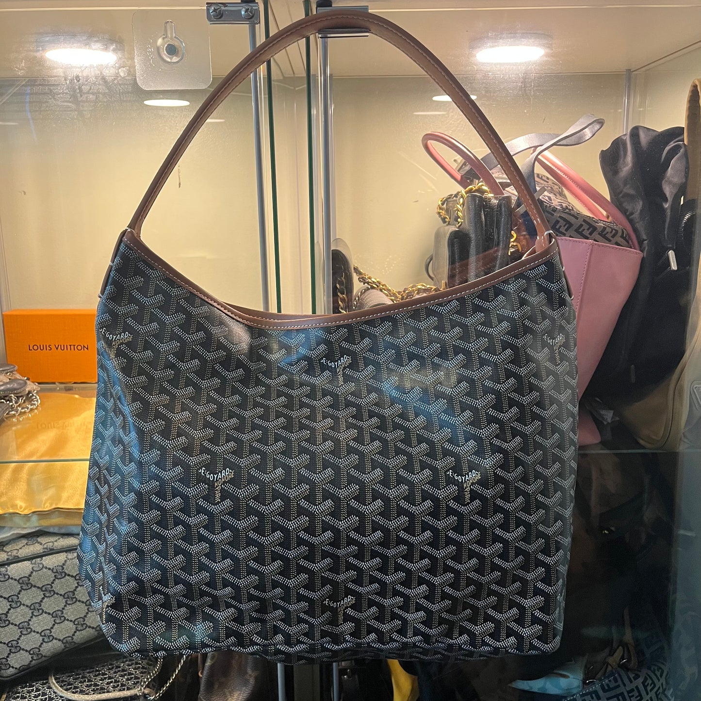 Goyard Hobo Brown