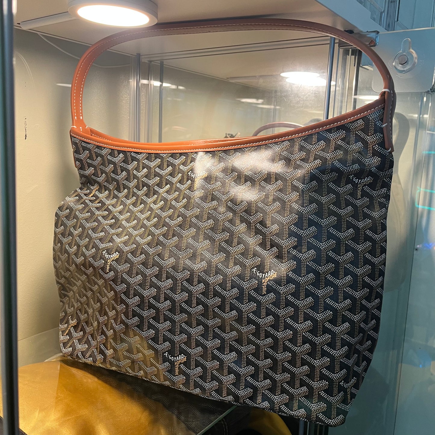 Goyard Hobo Brown