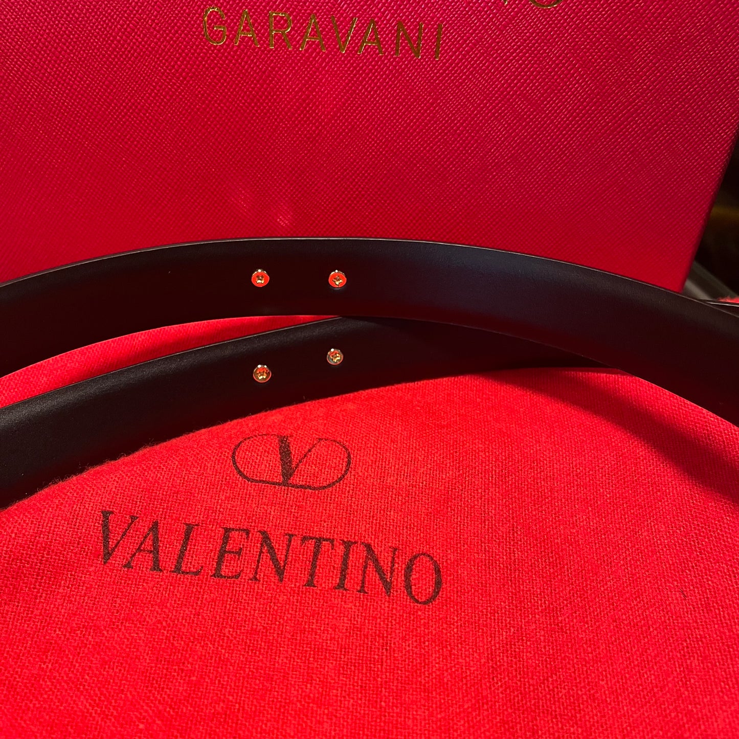 Valentino Garavani VLogo White Belt