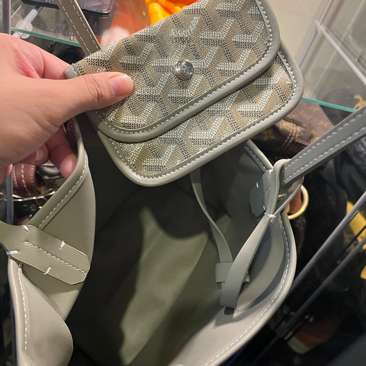 Goyard Anjou Reversible Mini Tote Khaki