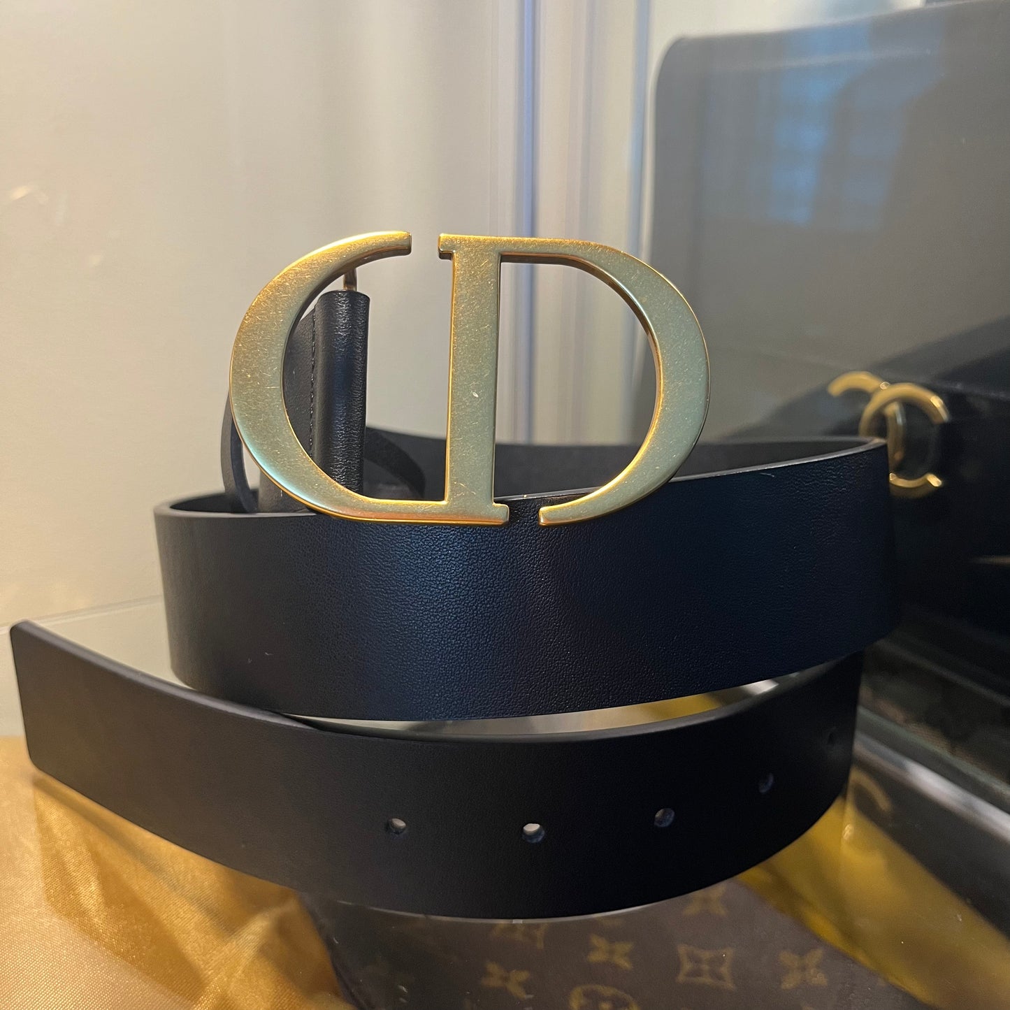 Christian Dior Belt "CD" (4cm)