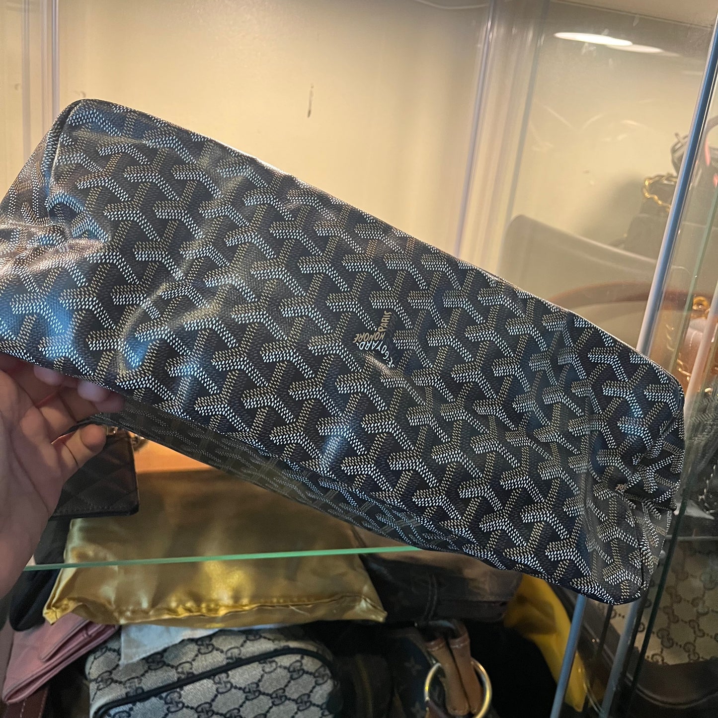Goyard Hobo Brown