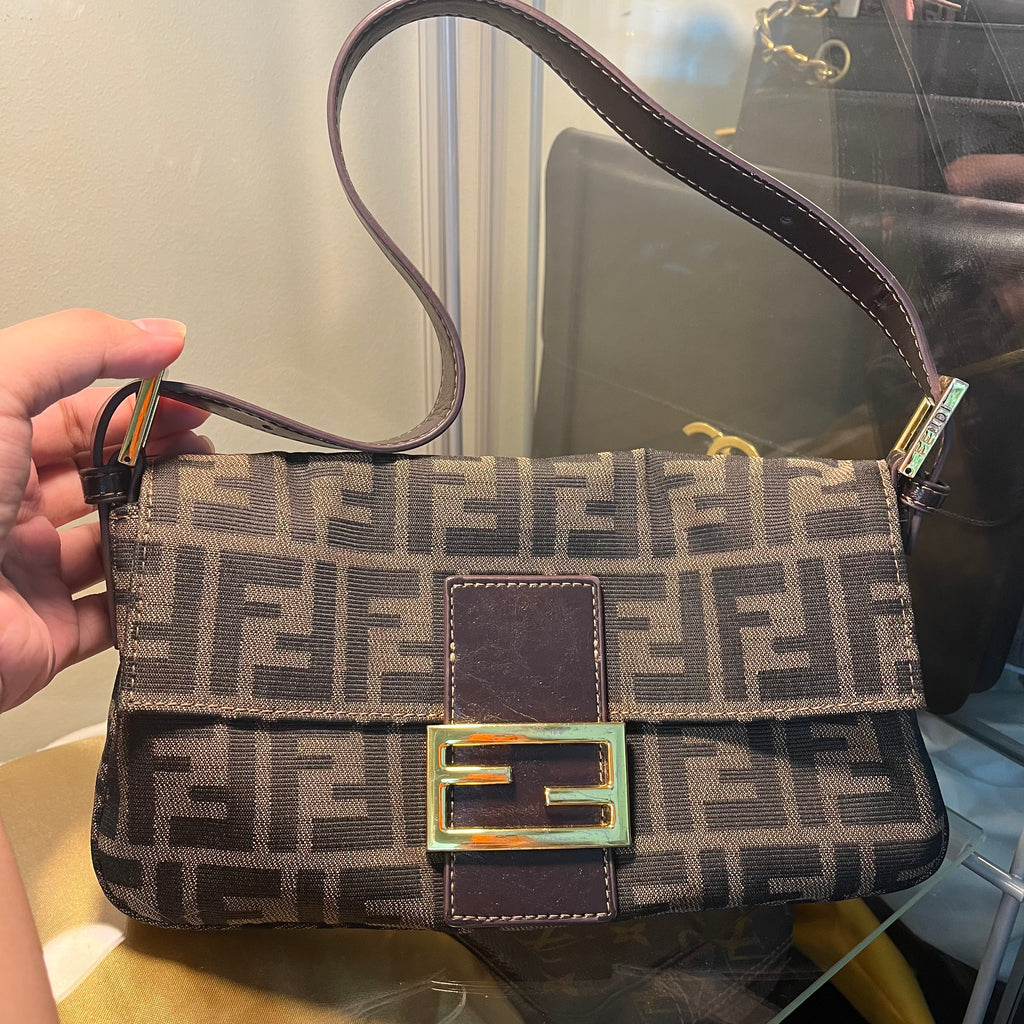 Fendi Zucca Baguette