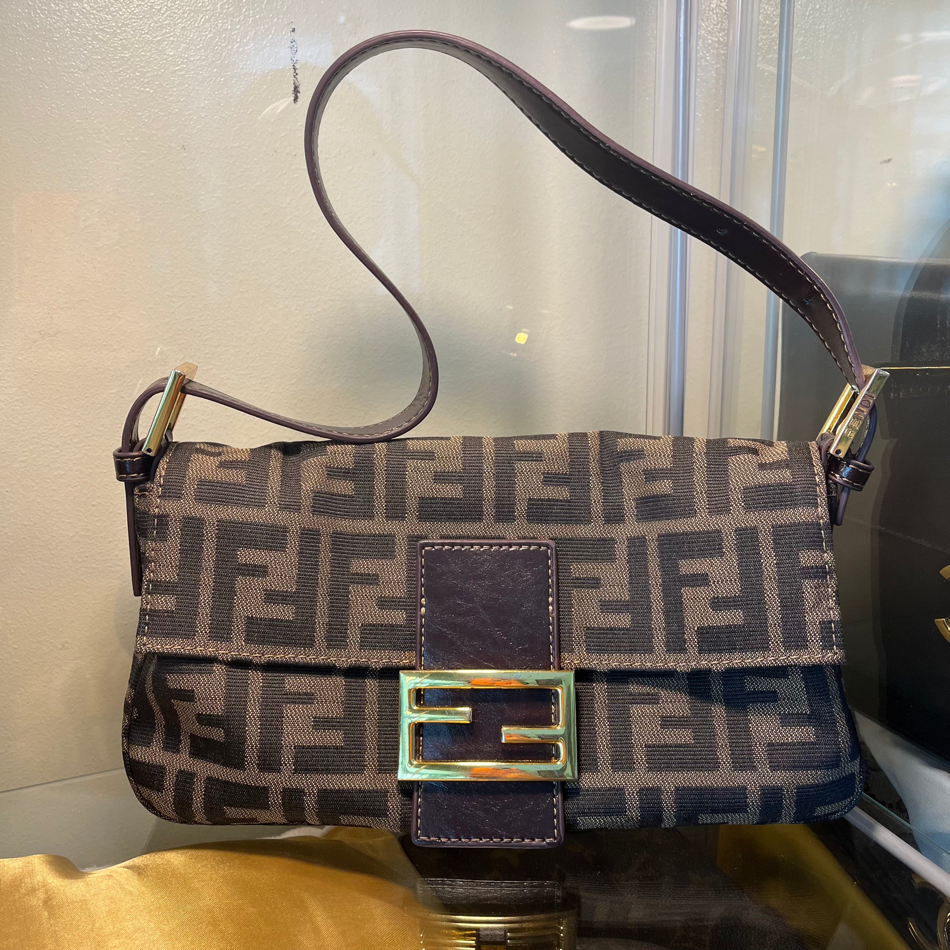 Fendi Zucca Baguette