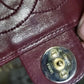 Chan3L Quilted Maroon Crossbody
