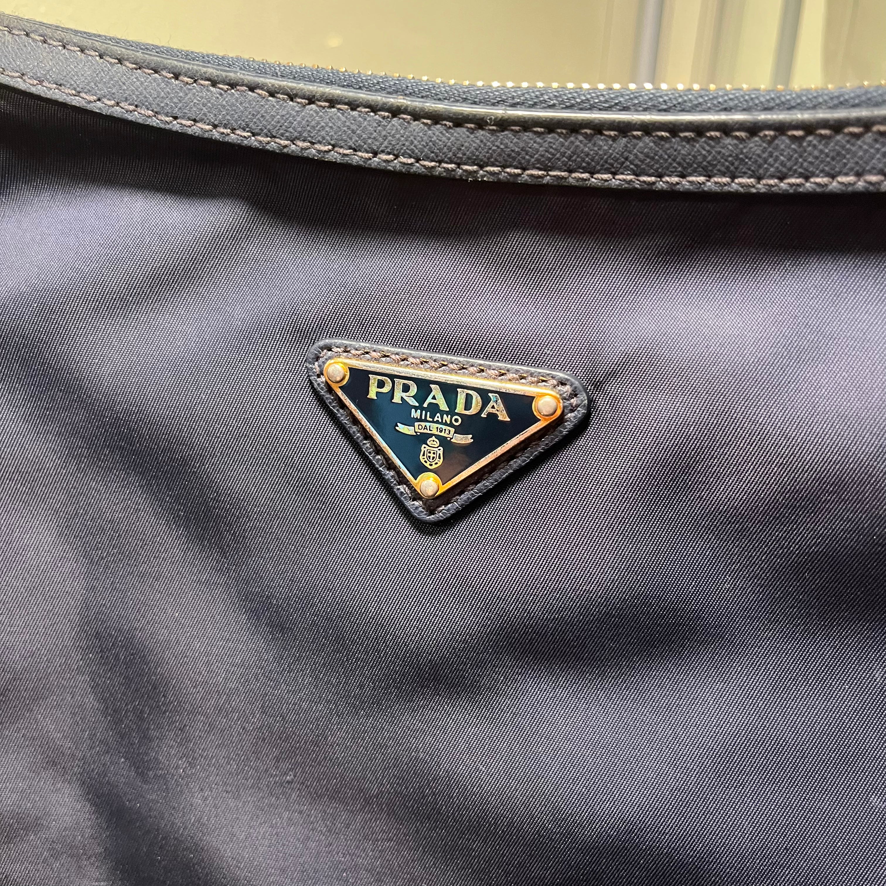 Prada Tessuto Saffiano Crossbody