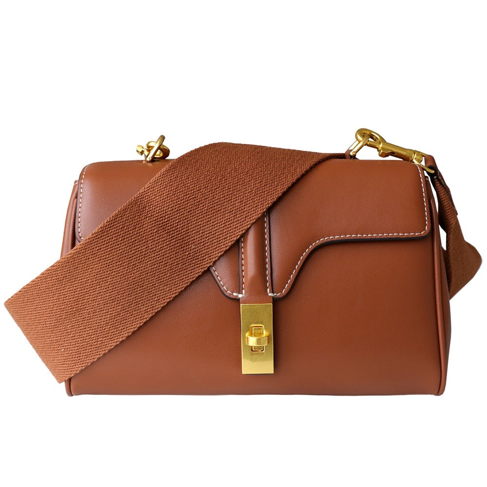 Lisa Satchel Swift Leather