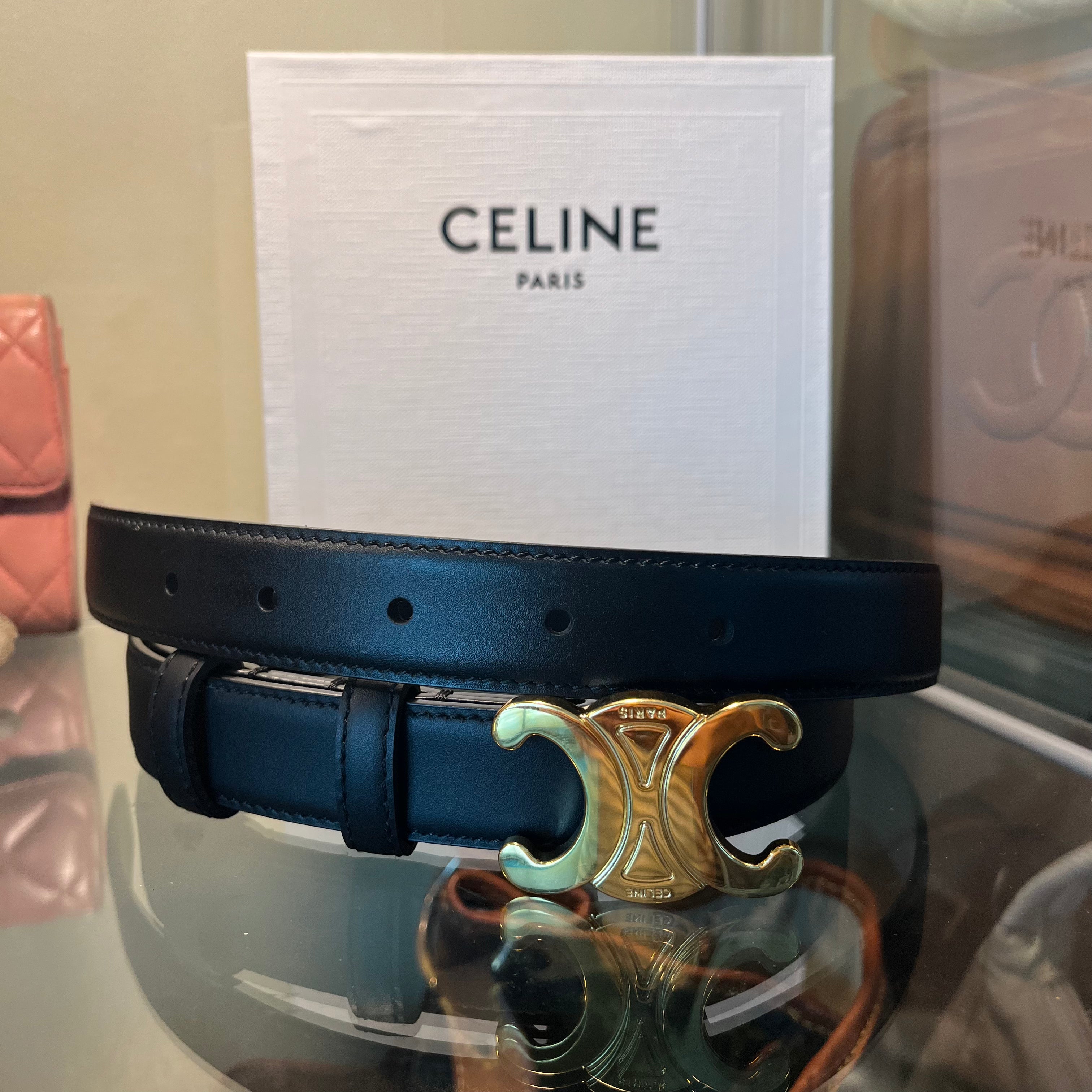Celine Triomphe Belt 110