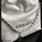 Chanel Quilted White Tote
