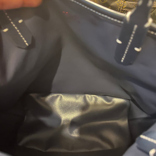 Goyard Anjou Reversible Mini Tote Dark Blue