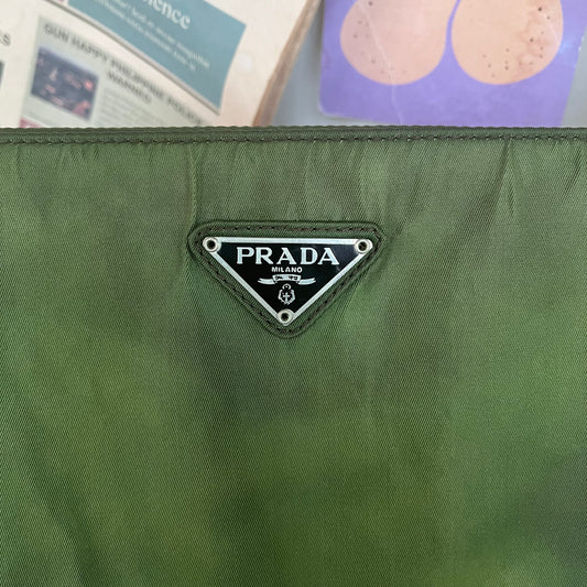 Pr@da Baguette Bag