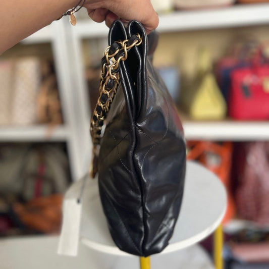 Chanel Quilted Chain Tote
