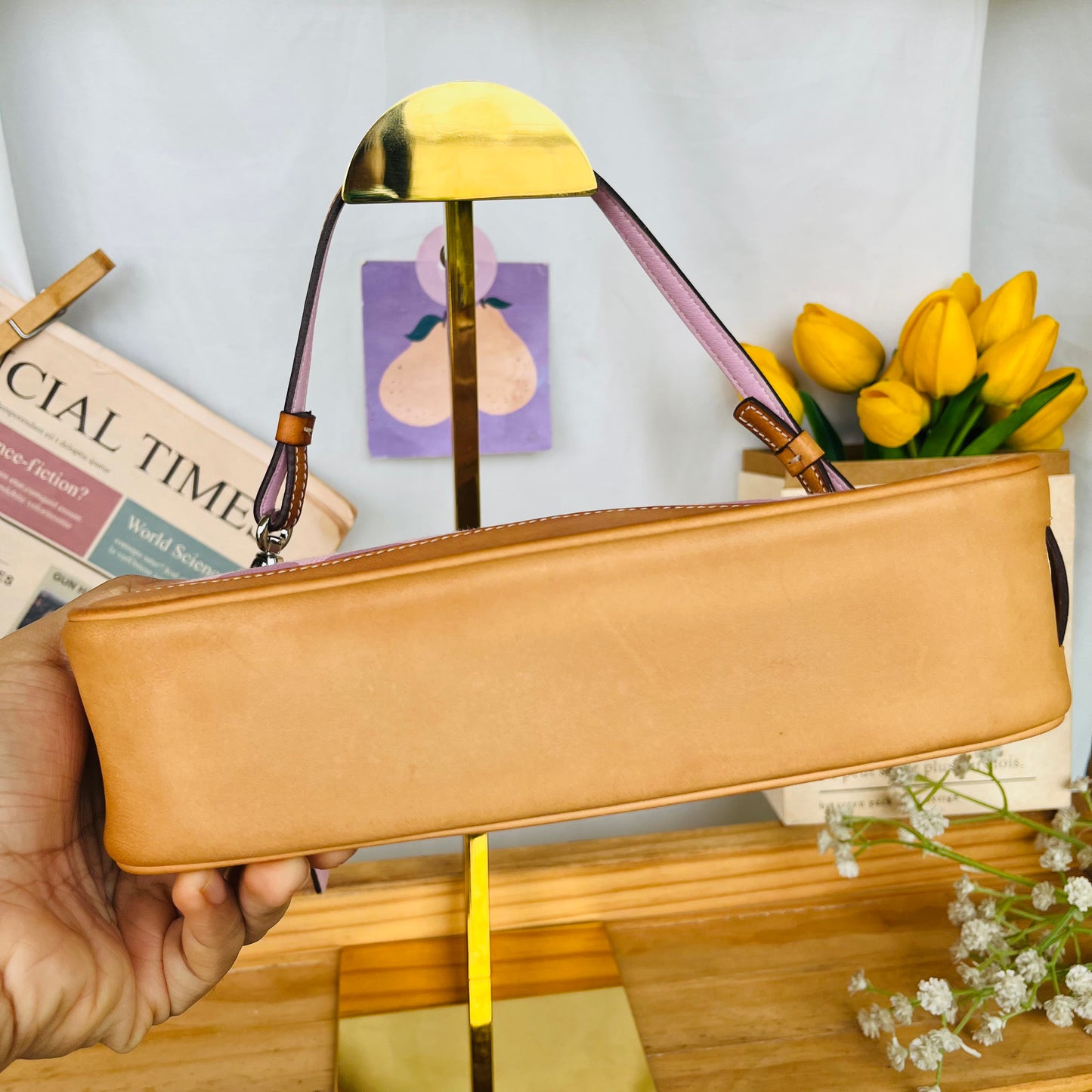 Coach Pink Baguette