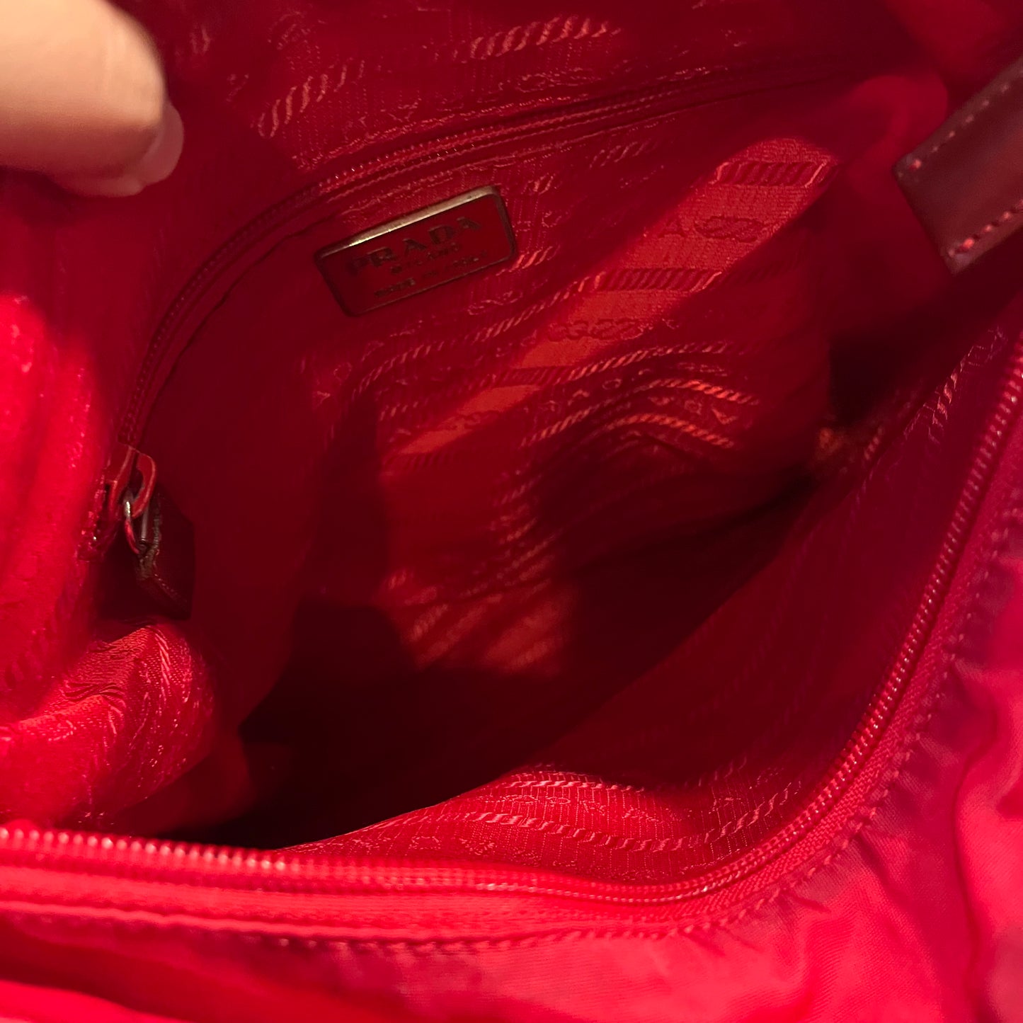 Prada Tessuto Baguette