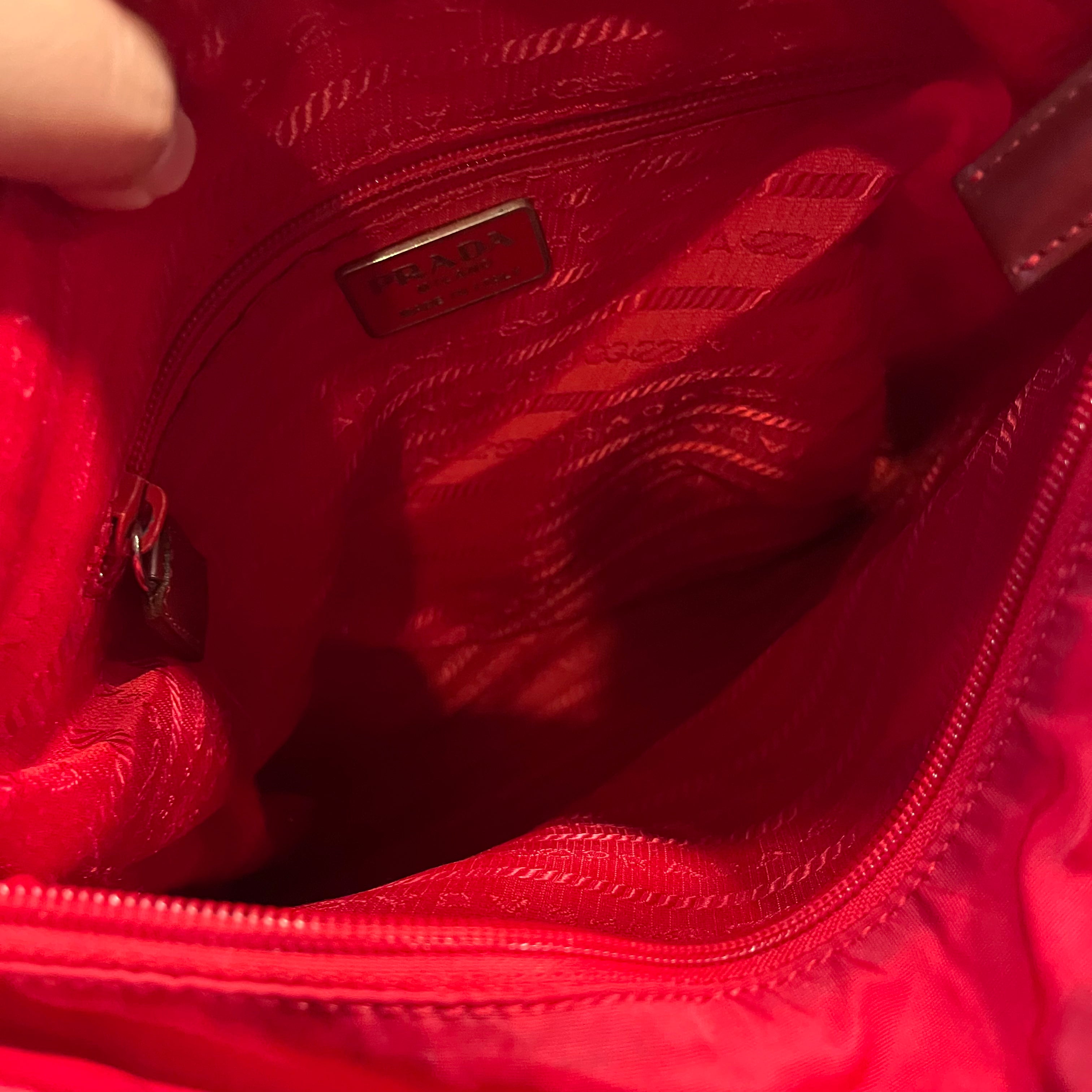 Prada Tessuto Baguette