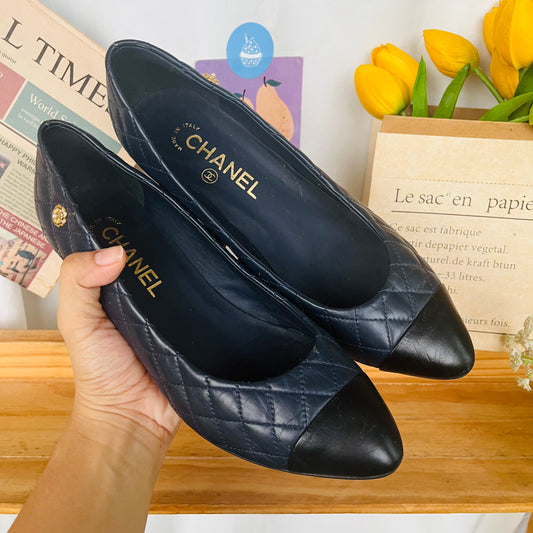 Chanel Quilted Heels