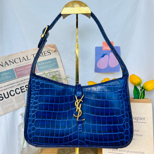 YSL Croc Baguette