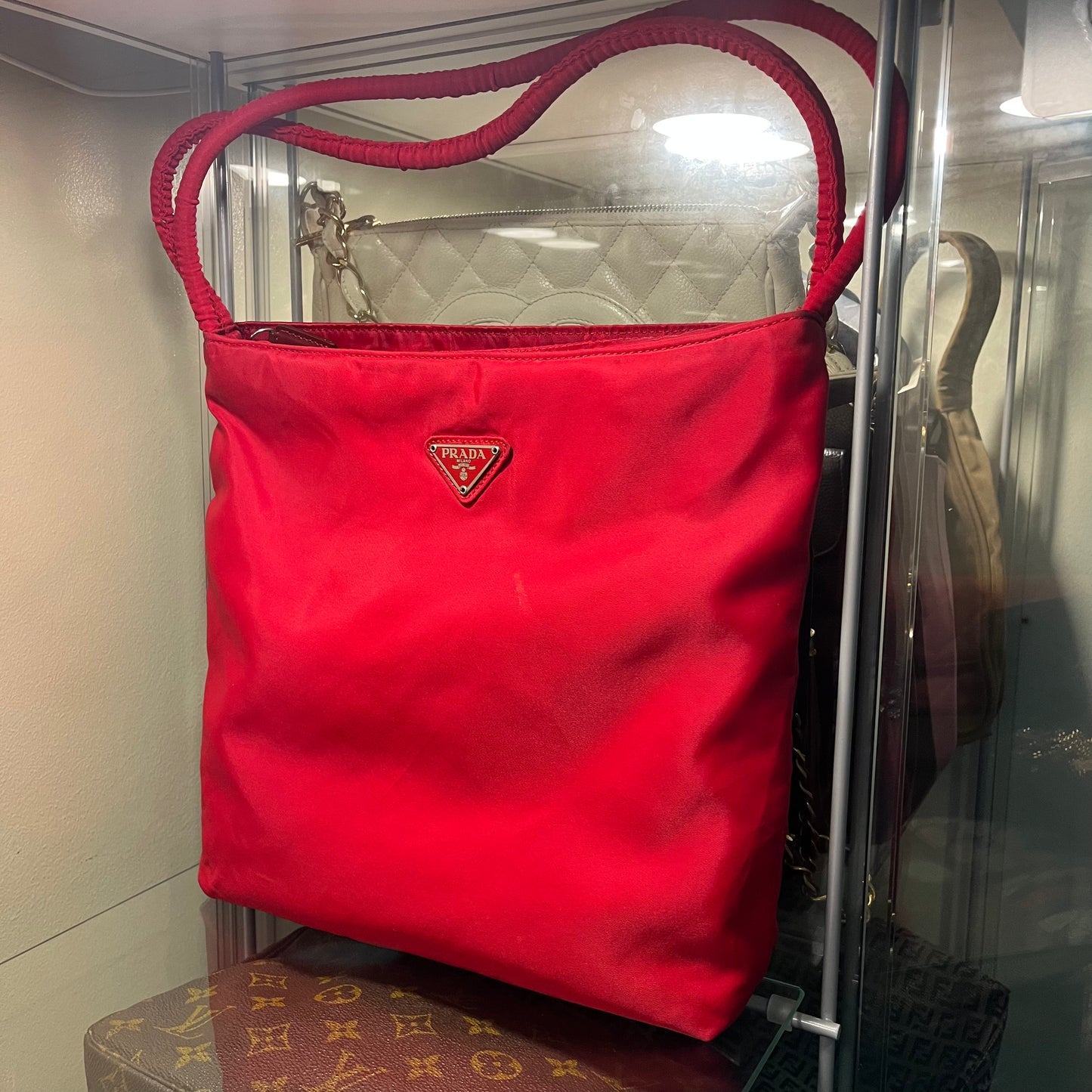Prada Tessuto Baguette