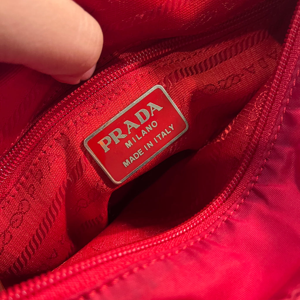Prada Tessuto Baguette