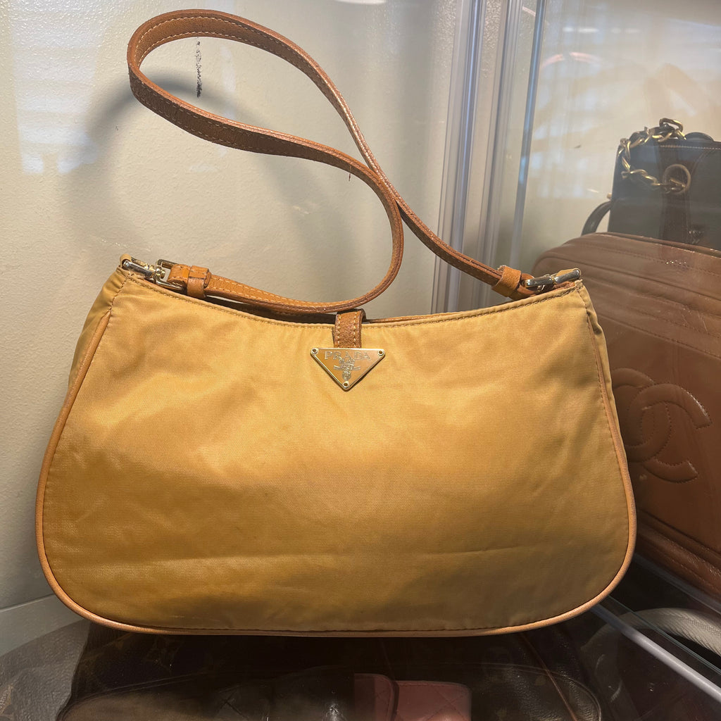 Prada Camel Baguette