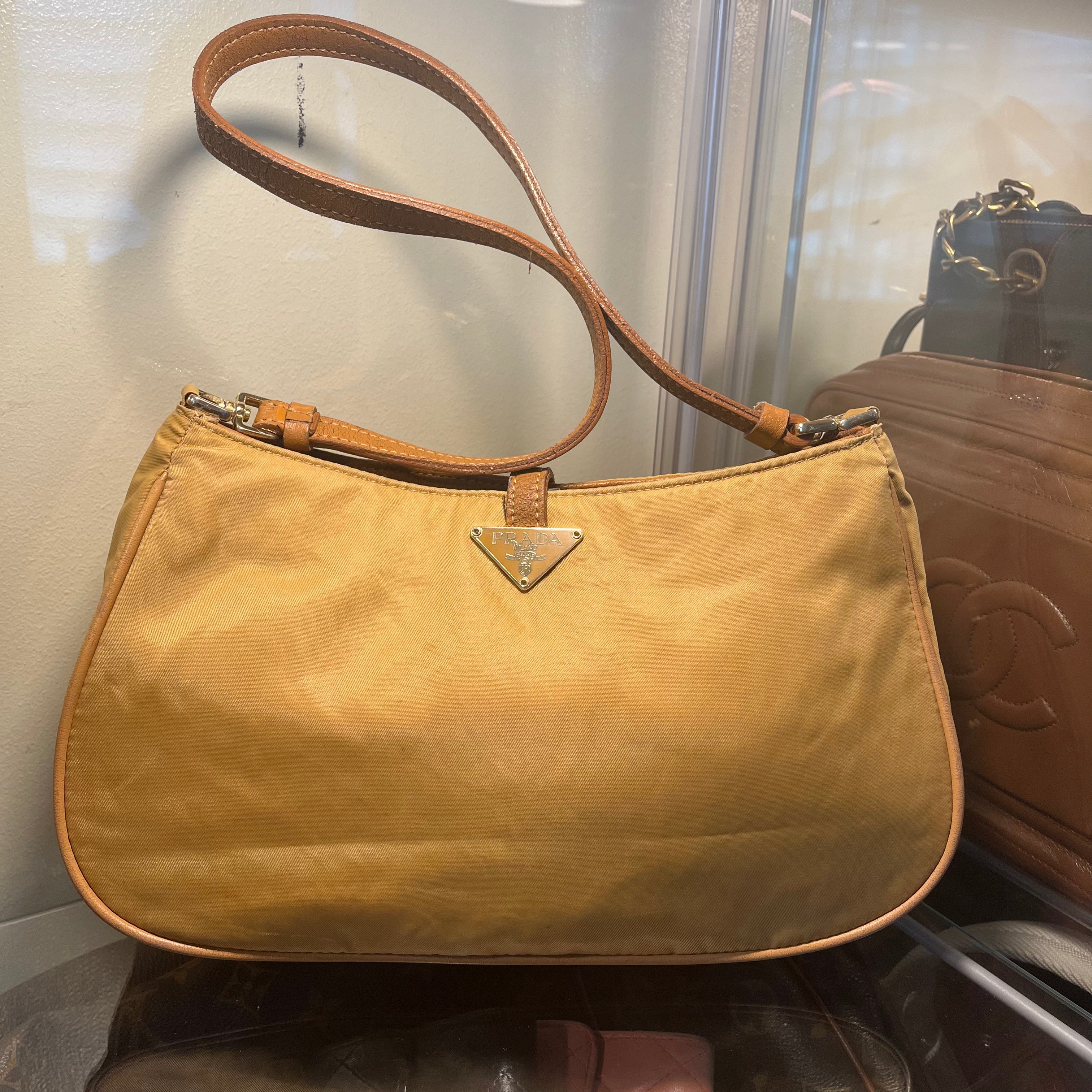 Prada Camel Baguette