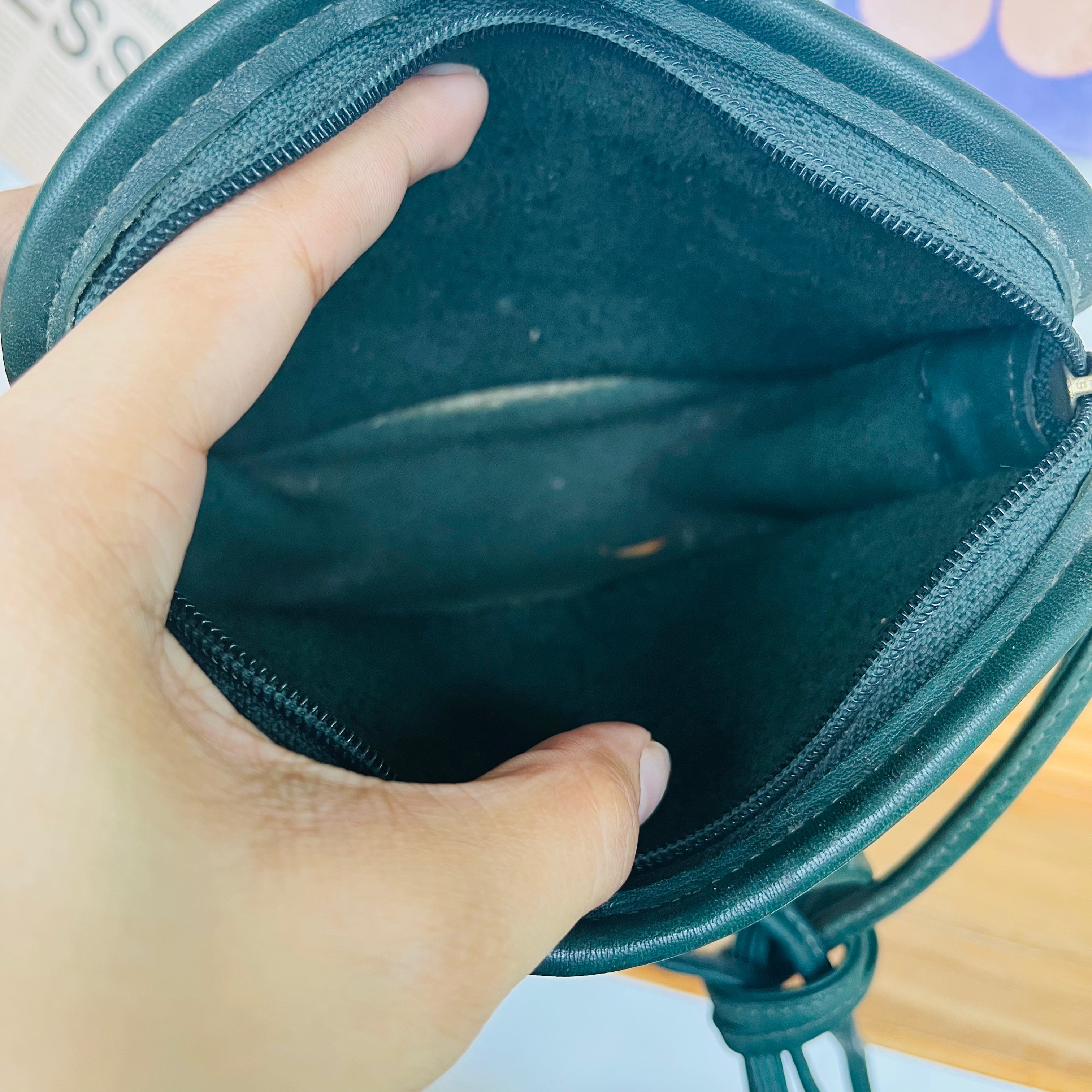 Coach Army Green Crossbody