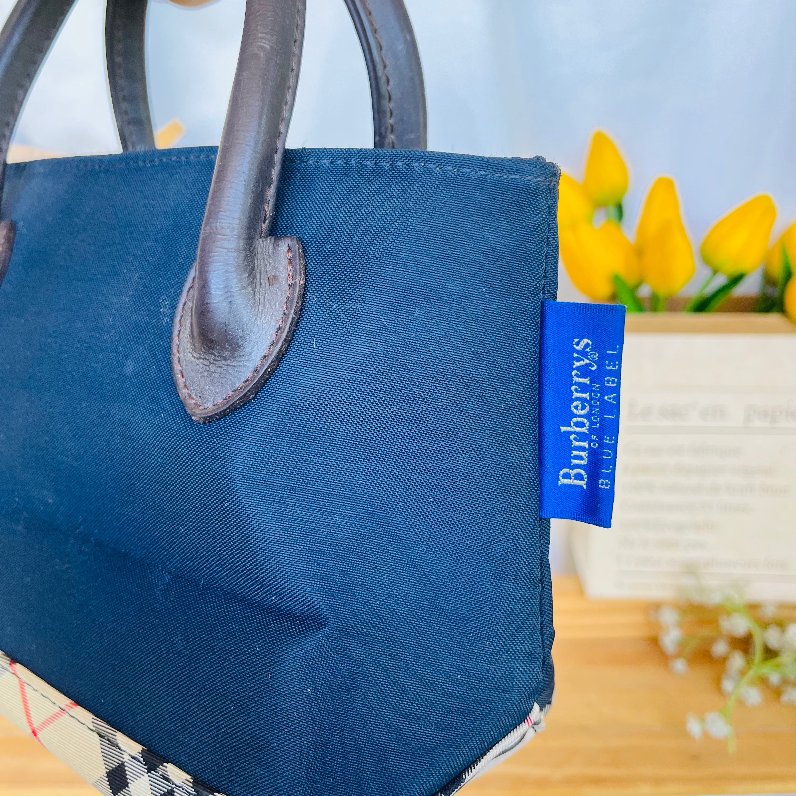 Burb3rry Mini Tote Bag