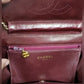 Chan3L Quilted Maroon Crossbody