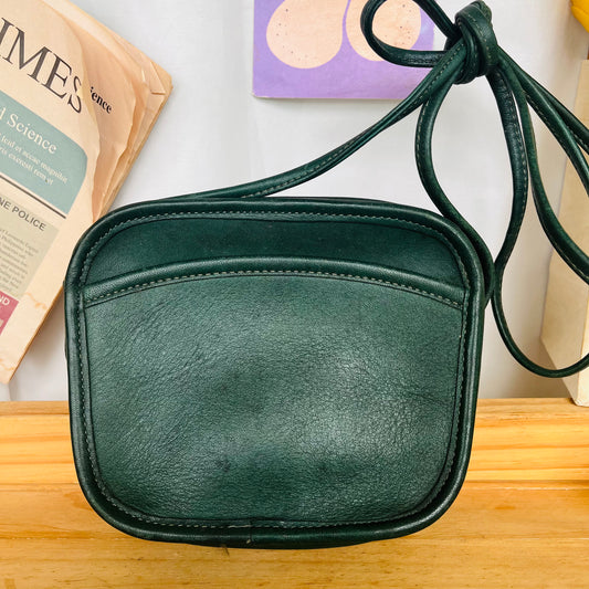 Coach Army Green Crossbody