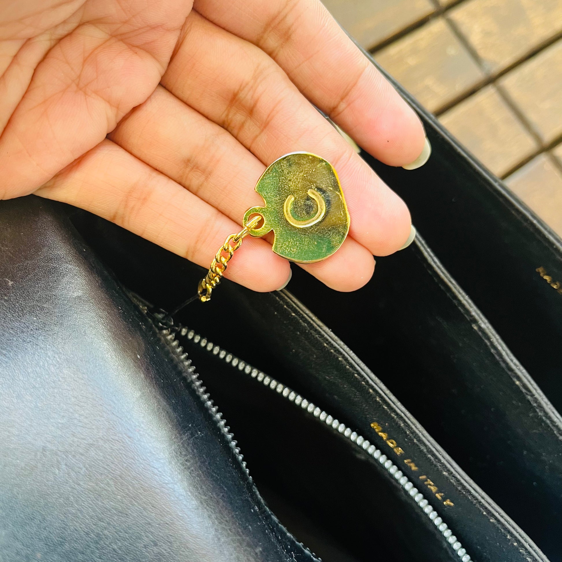 Celine box sales bag leather type