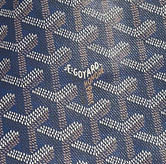 Goyard Anjou Reversible Mini Tote Blue