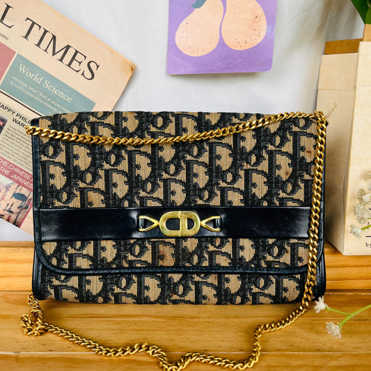 Christian D!or Monogram Chain