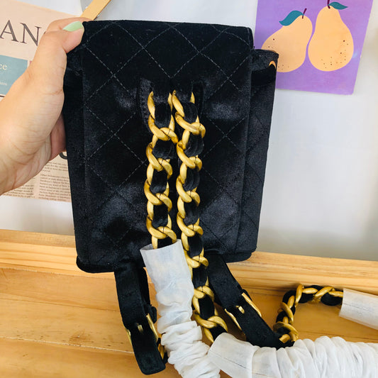 Chanel Velvet Backpack