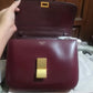 C3line Box Maroon Crossbody